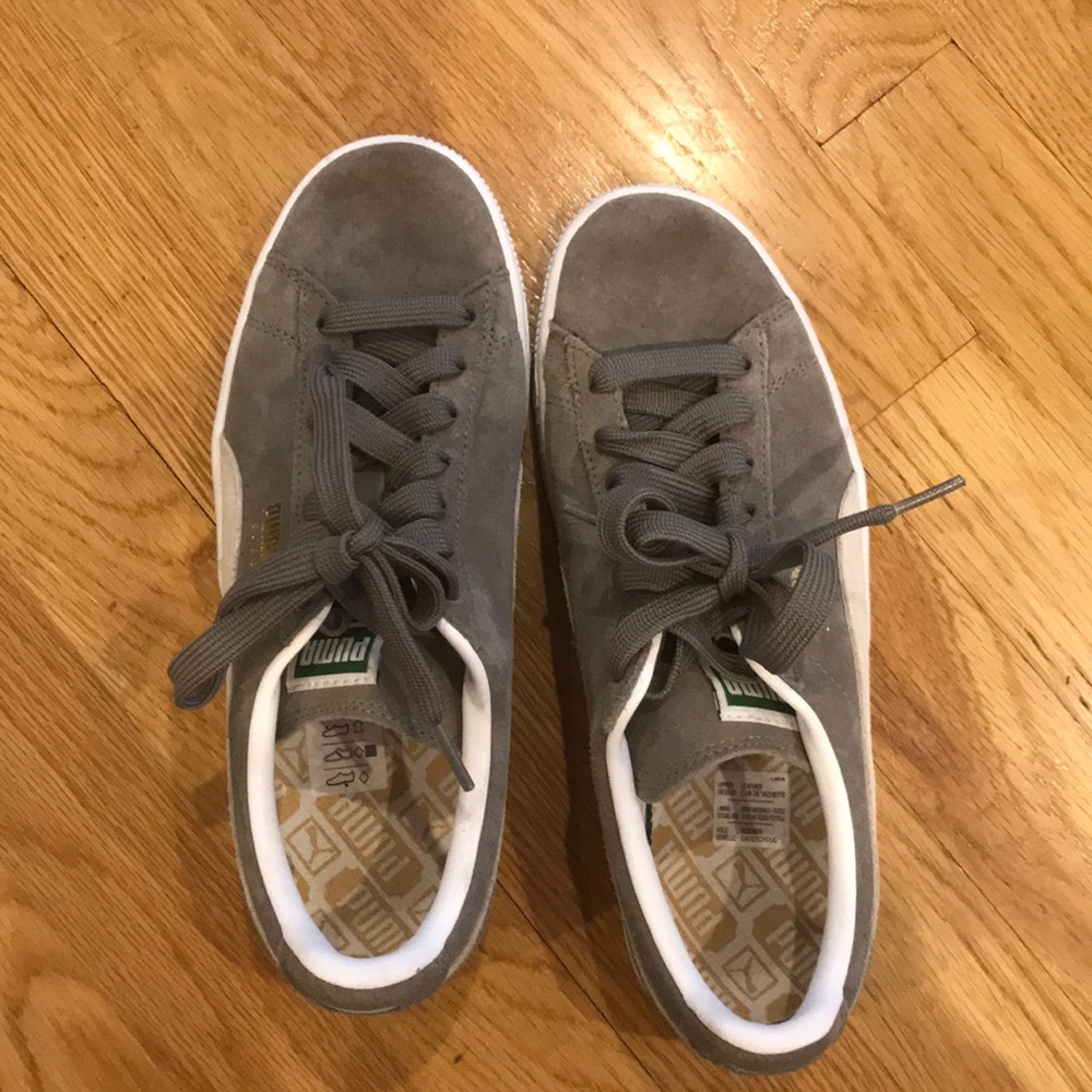 Puma  Grey Suede Classic sneakers